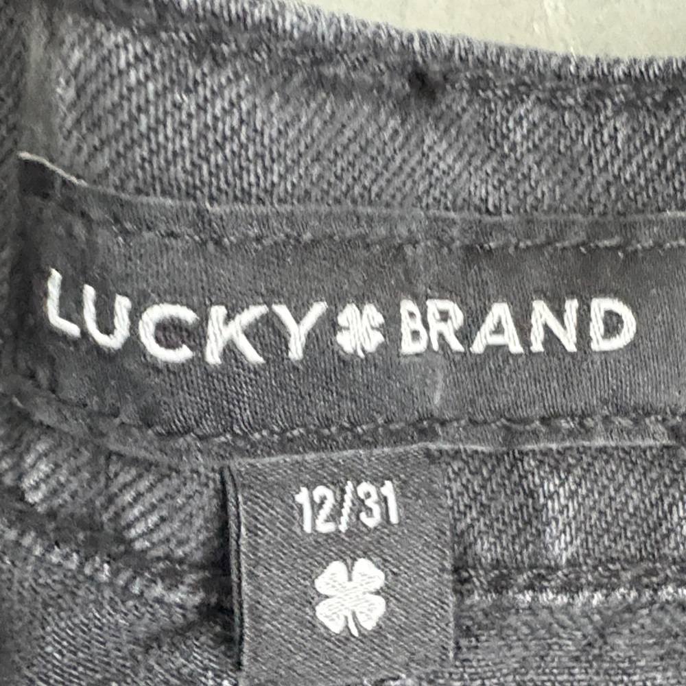 Lucky Brand Black Wide Leg Jeans - Picture 3 of 3